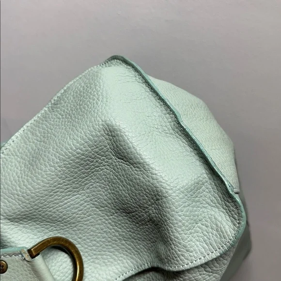 Mulberry Roxanne Satchel Bag Purse Studded Leather Limited Edition Green Gold - Picture 16 of 17